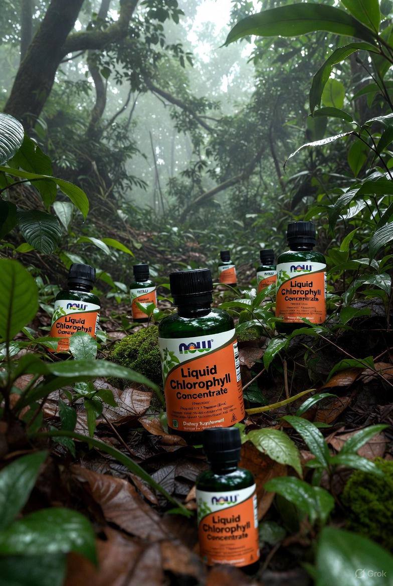 مکمل کلروفیل مایع
