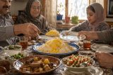 سفره ایرانی برنج ایرانی
