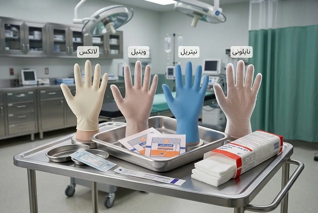 دستکش طبی و گاز طبی